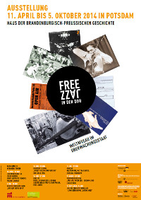 Ausstellungsplakat: Free Jazz