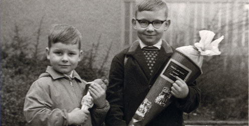Sonderausstellung \'Von ABC-Schützen und Zuckertüten - Rund um den 1. Schultag\', Ralf, 1965, Foto: Archiv historische Alltagsfotografie